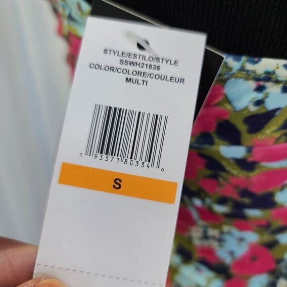 Jessica Simpson One Piece Ruffle V Neck Small - Picture 7 of 9